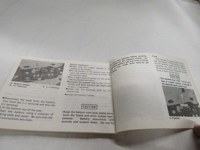 OEM Kawasaki 1985 KLF185 Owners Manual 96 Pages 99920-1334-03   1986
