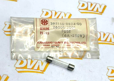 OEM Kawasaki 26006-2001, 6A-120 V Fuse NOS