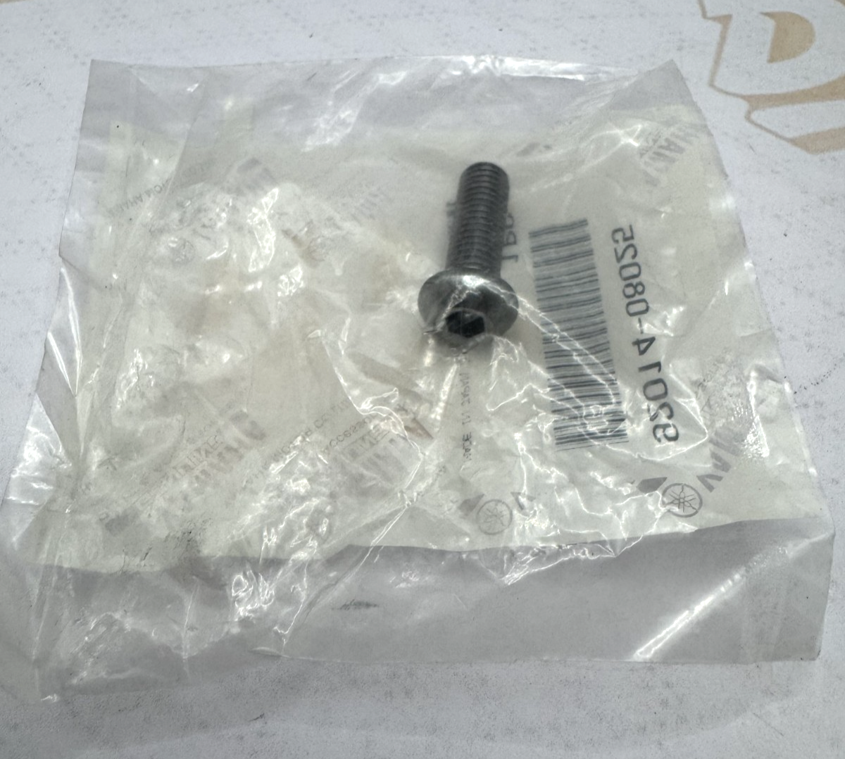 YAMAHA Button Head Bolt, OEM Part - 92014-08025