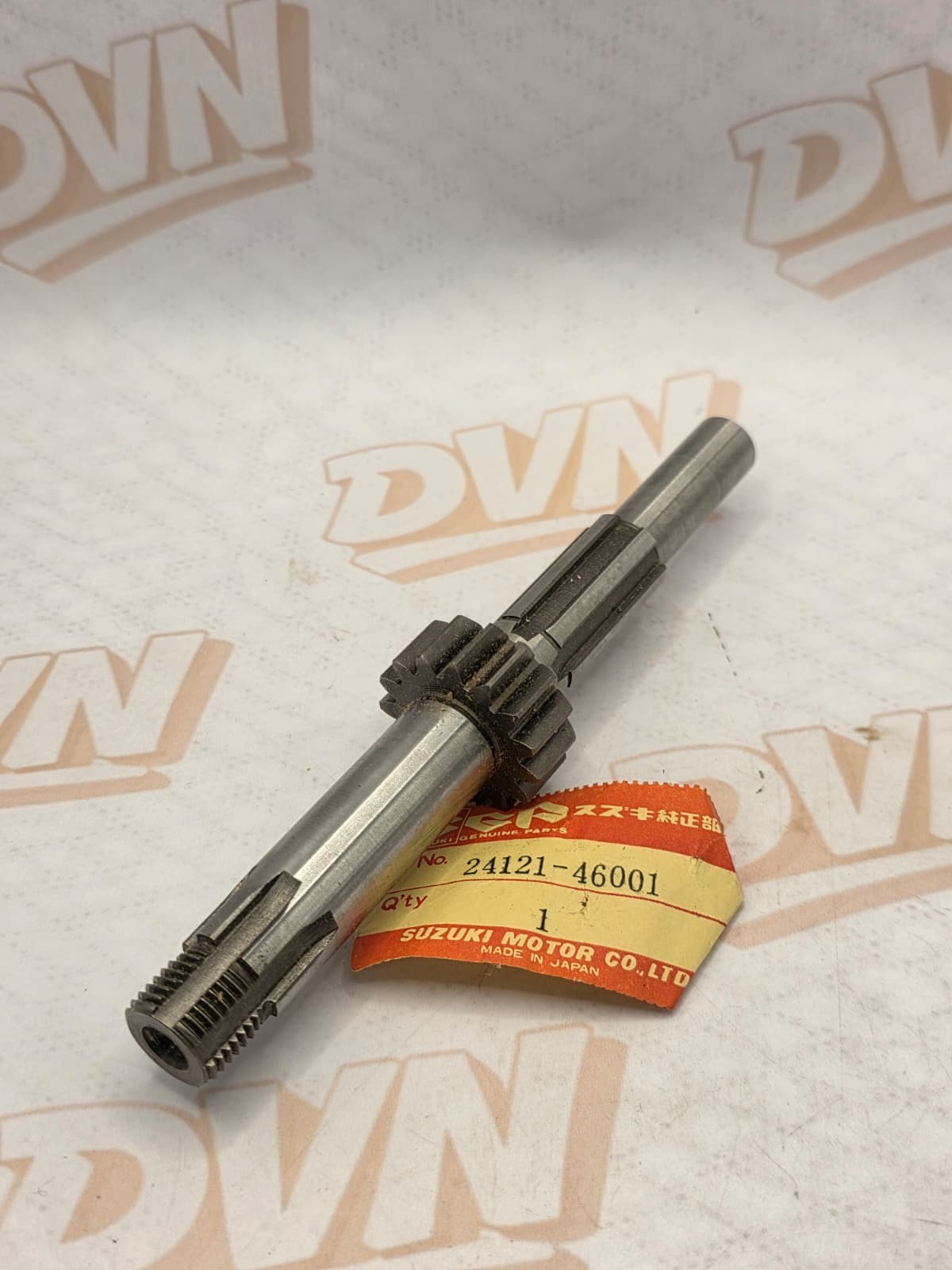 NOS Suzuki Transmission Countershaft RM50 JR80 DS80 24121-46001