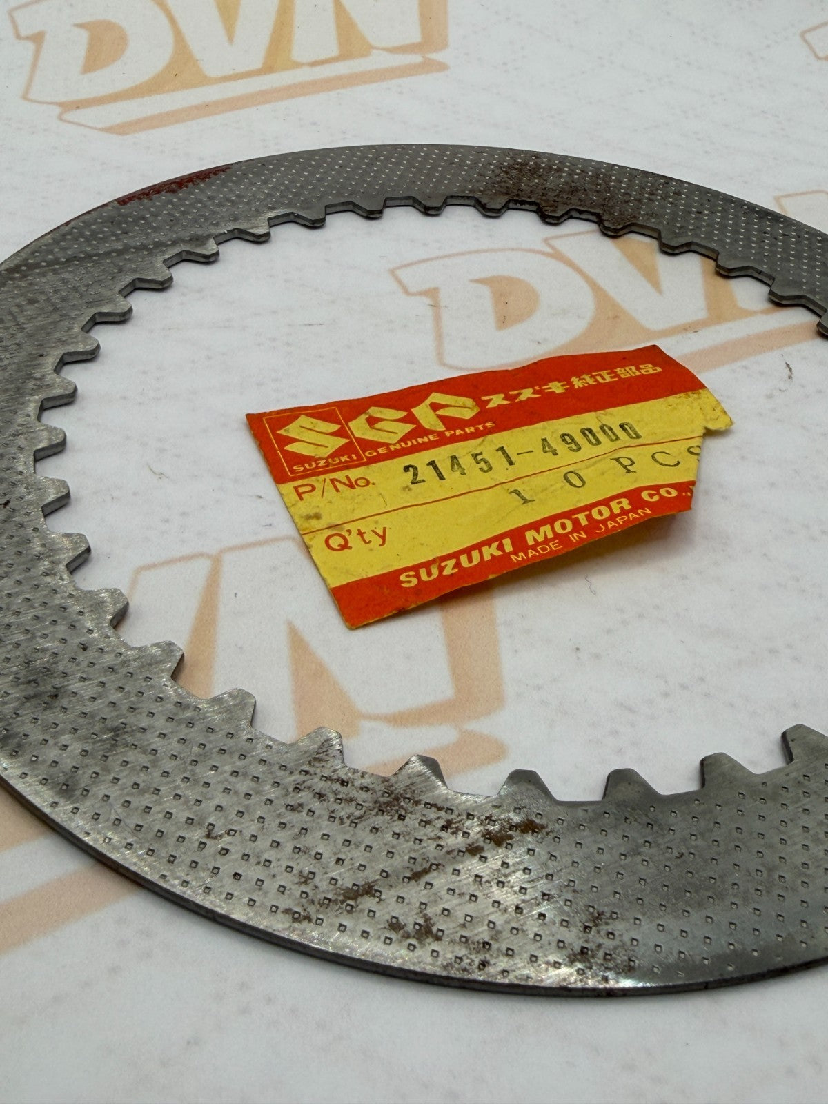 SUZUKI VL1500 C90 DR650 CLUTCH DRIVEN PLATE OEM NOS 21451-44B00 21451-49000