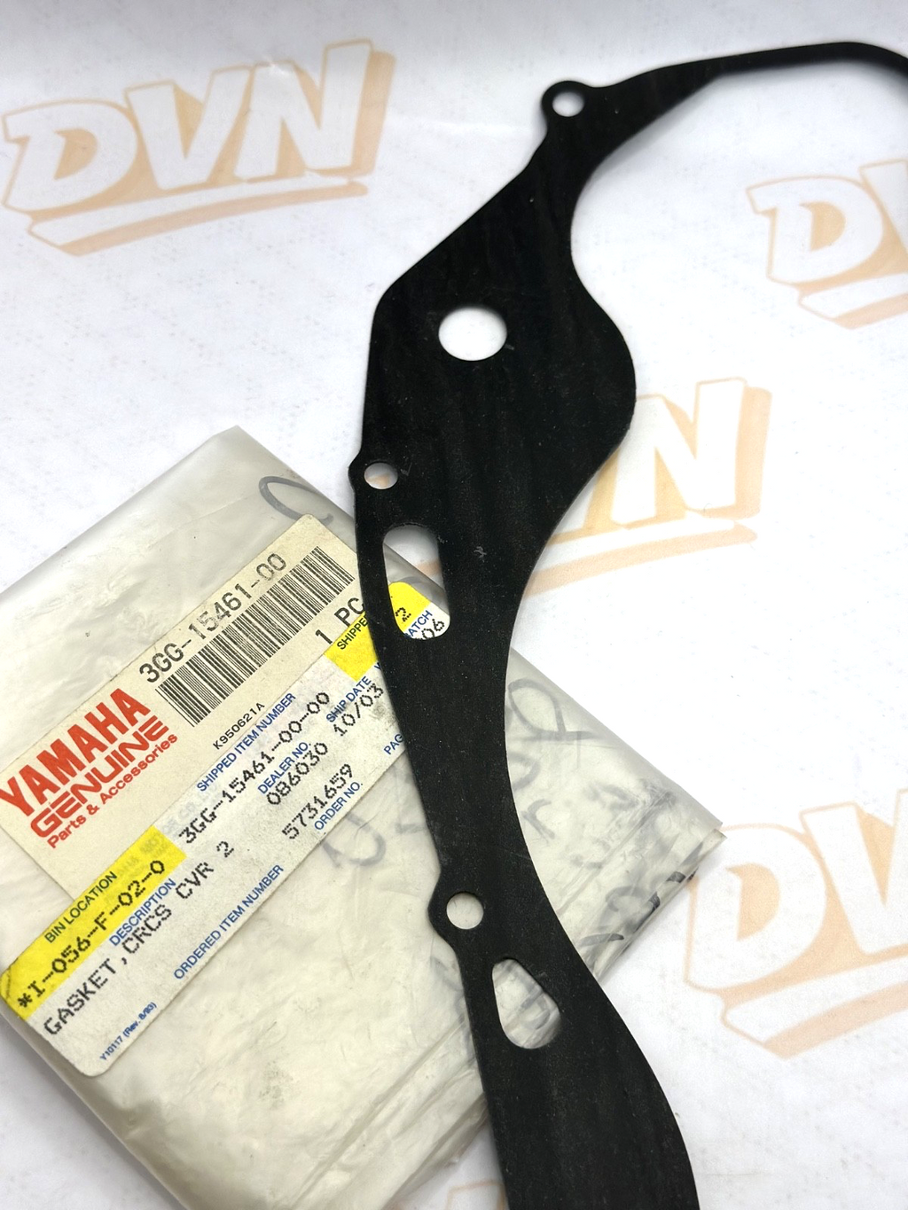 Yamaha 3GG-15461-02-00 3GG-15461-01-00 3GG-15461-00-00 Clutch Cover Gasket