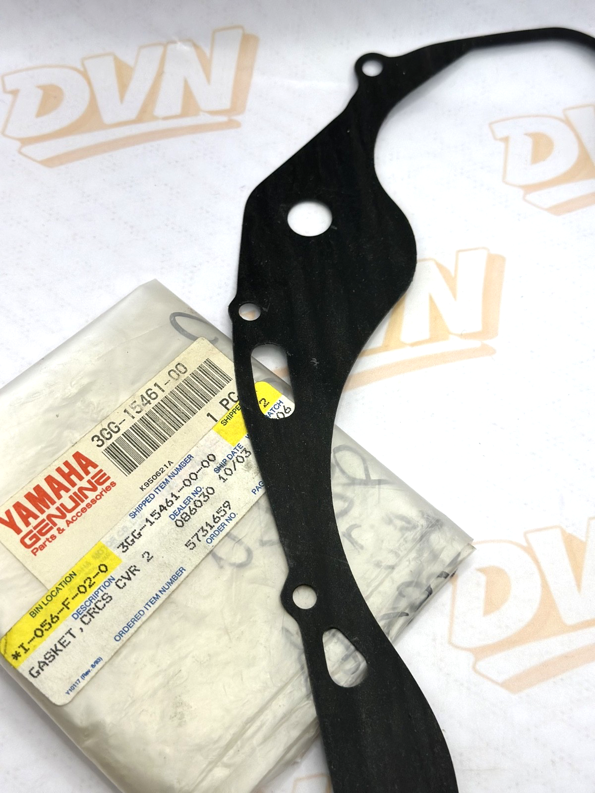 Yamaha 3GG-15461-02-00 3GG-15461-01-00 3GG-15461-00-00 Clutch Cover Gasket