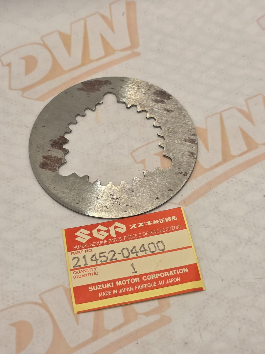 Suzuki OEM Part 21452-04400 PLATE,CLUTCH DRIVEN (NAS)