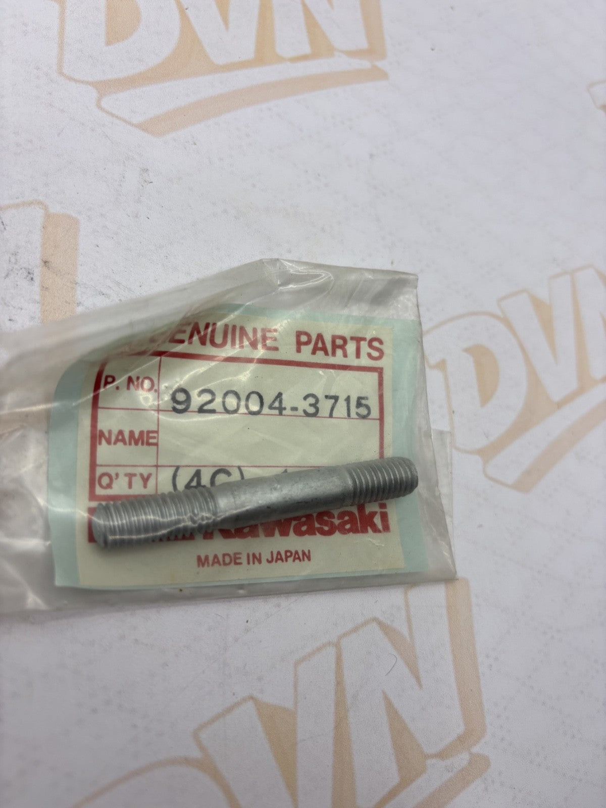 New Original OEM Kawasaki 92004-3715 Stud