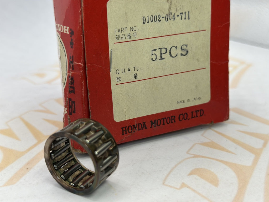 NOS OEM Honda CR80 Bearing 91002-GC4-711 qty 1