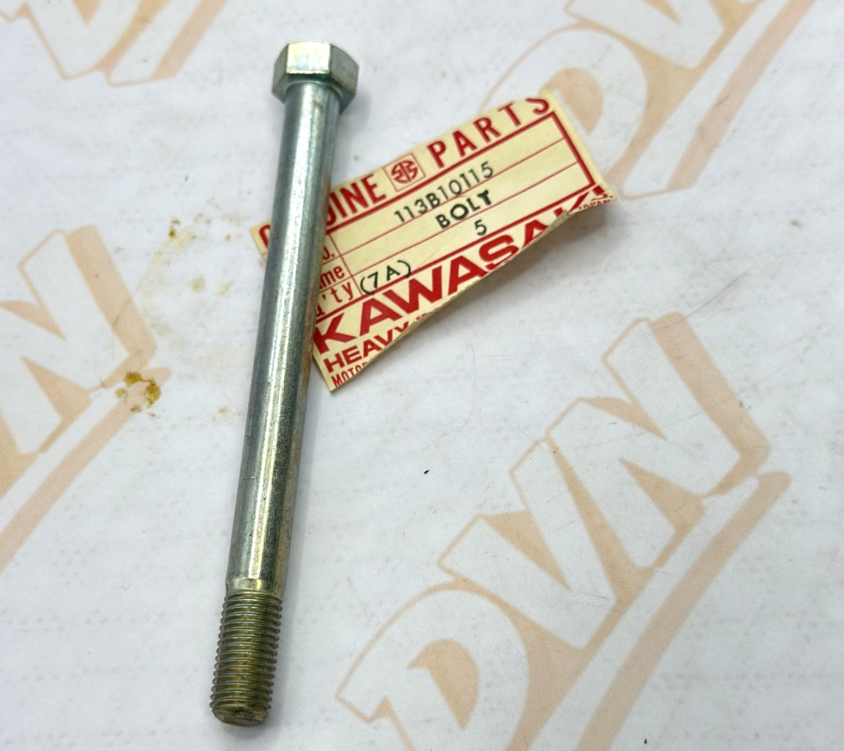 Kawasaki NOS NEW 113B10115 Hex Head Bolt 10x115