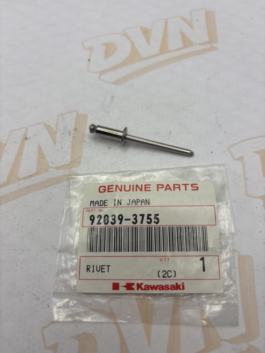 Kawasaki Rivet, 92039-3755