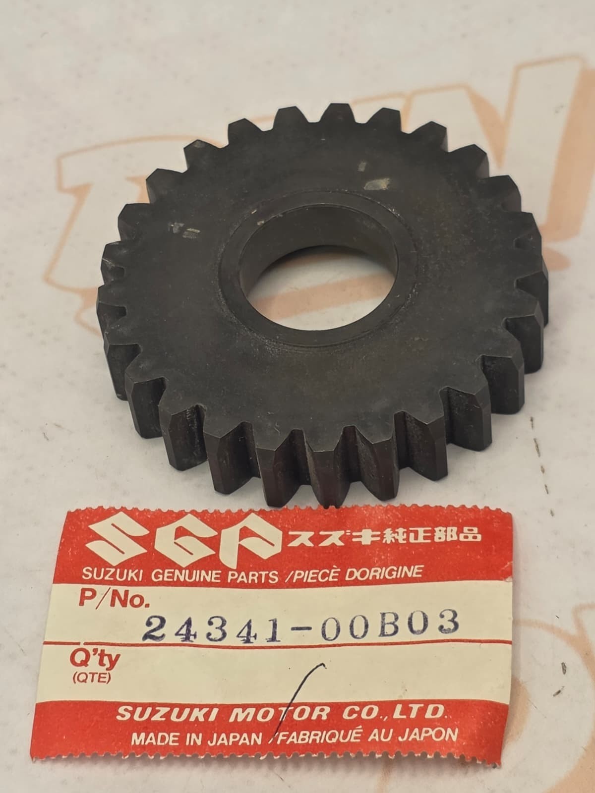 Suzuki RM 250 1986 1987 1988 4th Driven Gear 24341-00B03 NOS