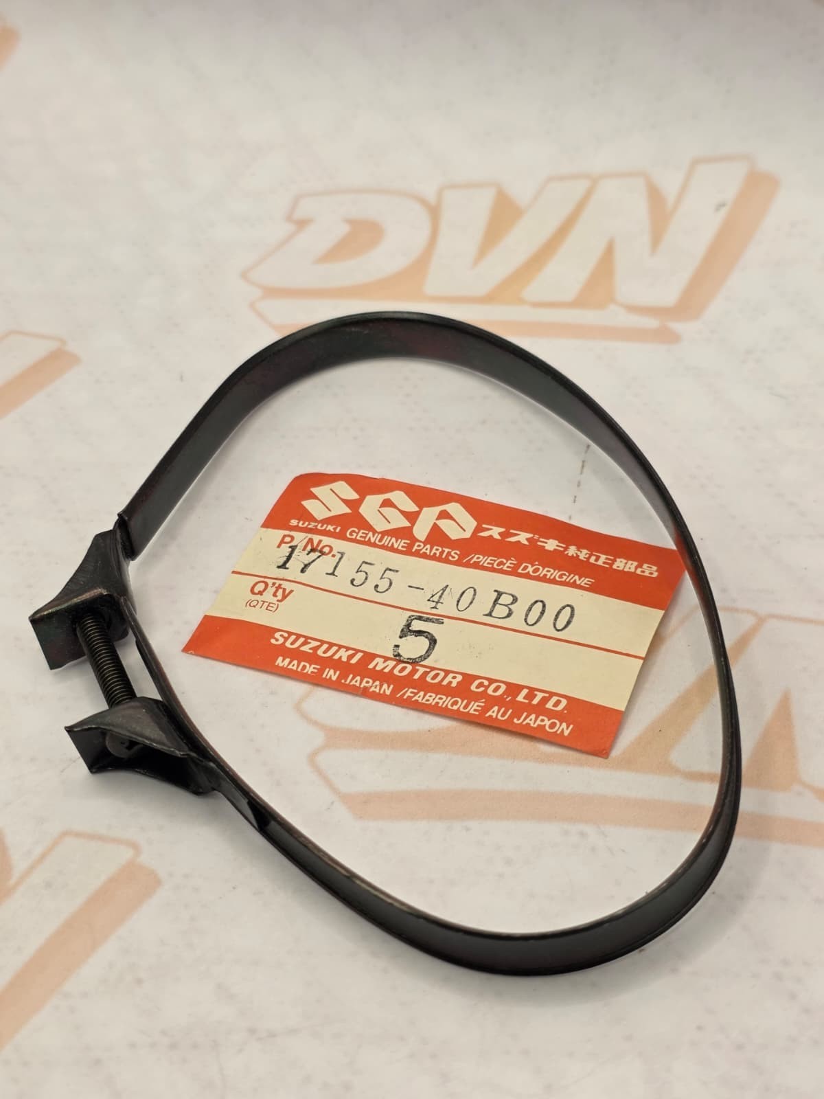 Suzuki CLAMP,CYL COOLI 17155-40B00 OEM NEW