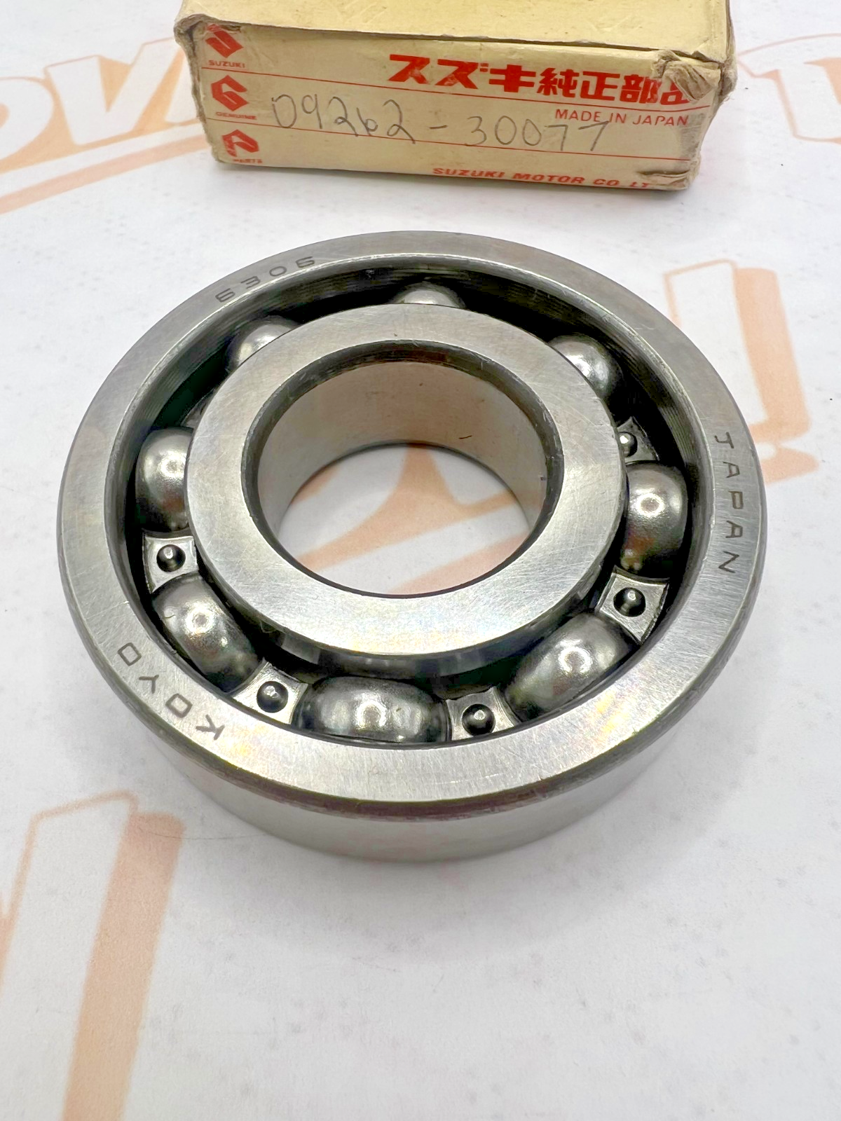 09262-30077  09262-30070 DR250 GN250 RH CRANK BEARING B1 30X72X19 BEARING NOS OE