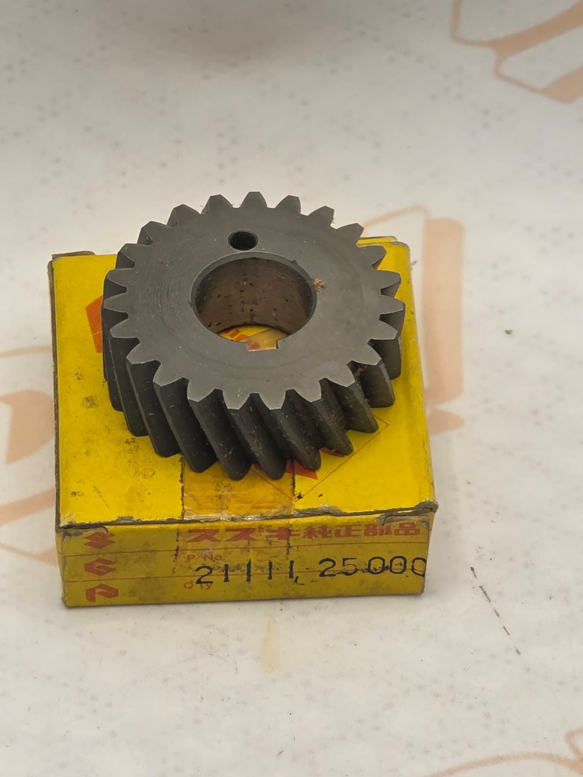 1971 70-72 Suzuki TC90 Blazer TS90 OEM Primary Drive Gear & Hardware 21111-25000