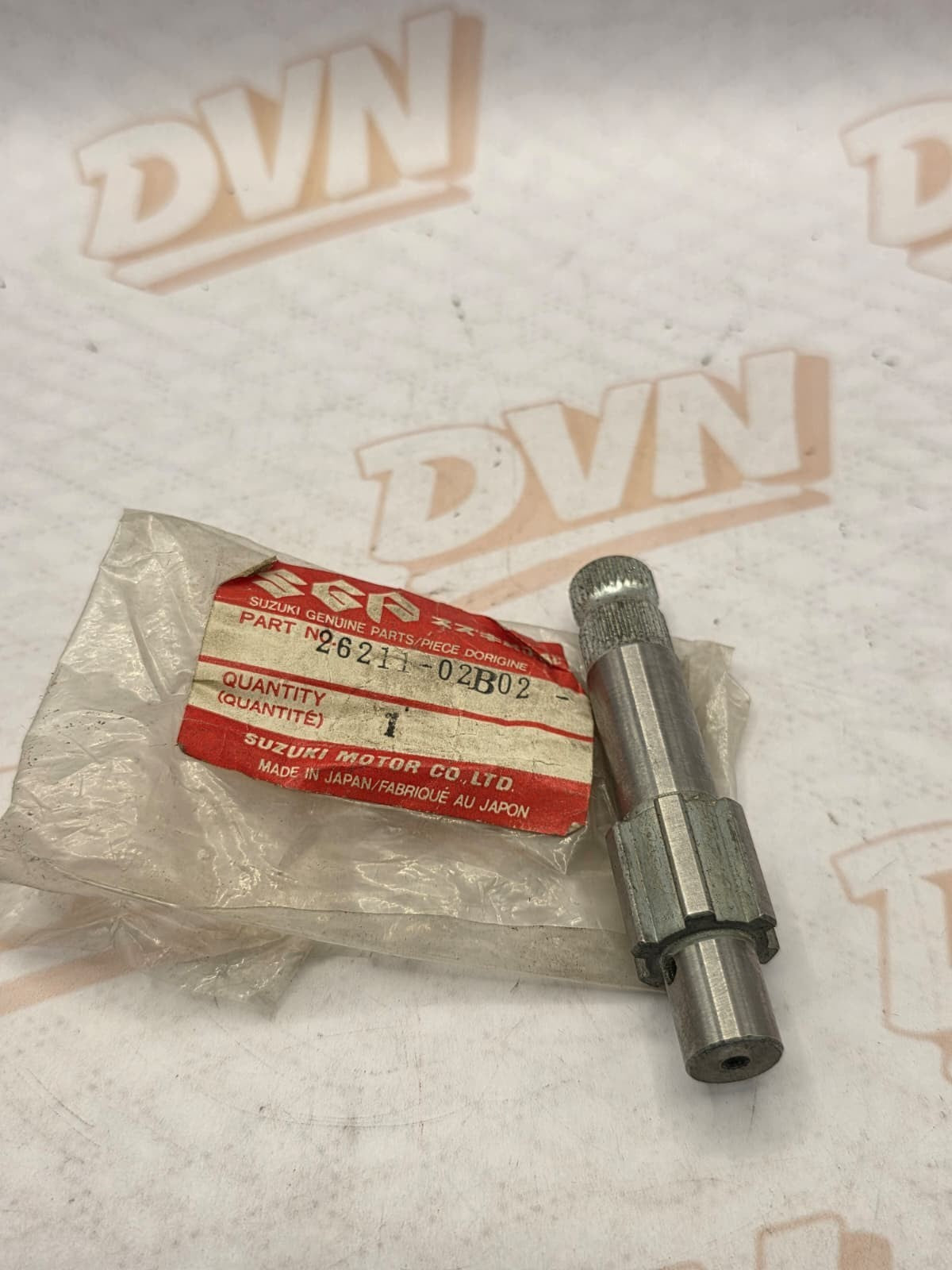 SUZUKI KICK STARTER SHAFT  RM80 RM85 RM85L 1986-2012 26211-02B02