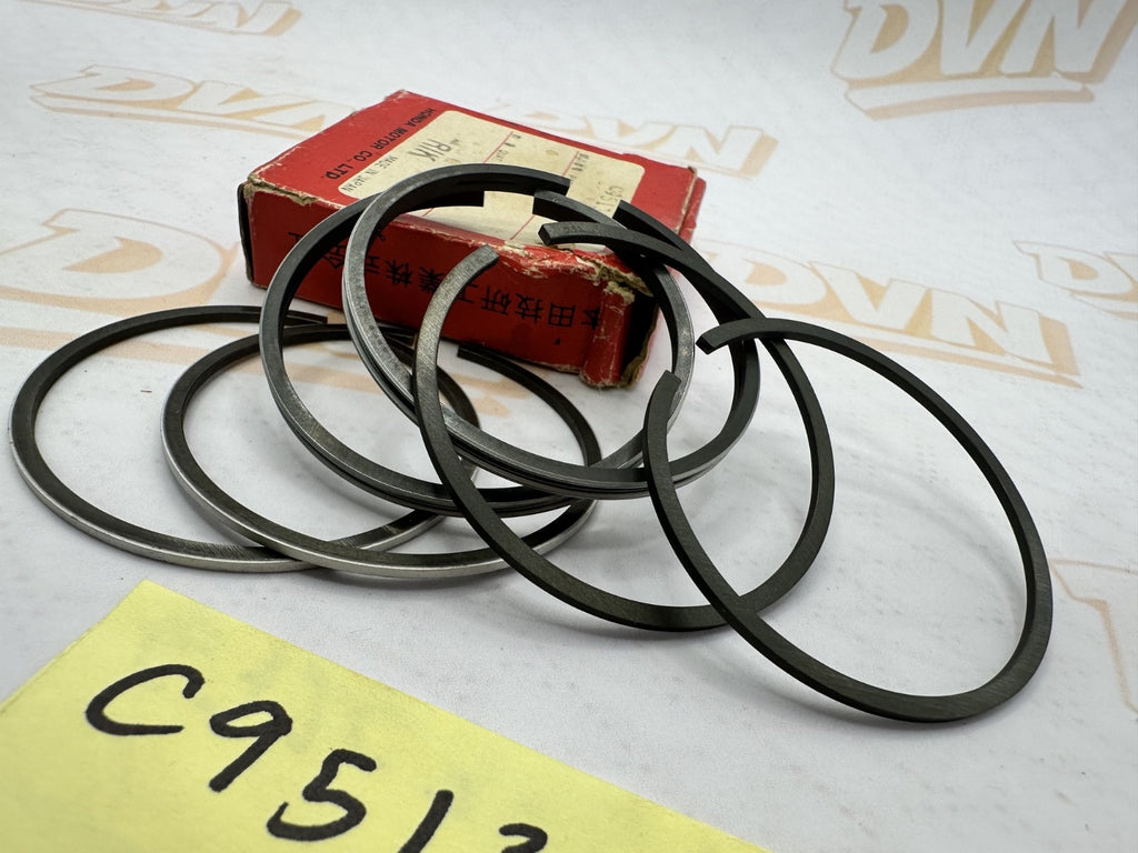 OEM Honda C951364-S1 Piston Ring Set of 6 Rings NOS NEW Japan C951364S1