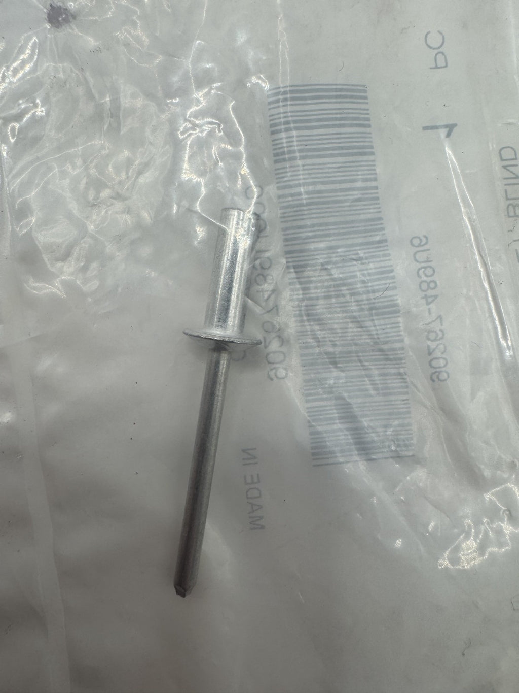Yamaha Blind Rivet, NEW OEM Part- (90267-489U6-00)