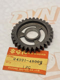 NOS Suzuki OEM 30T Second Driven Gear 78-81 DS100 79-81 DS125 24321-48002