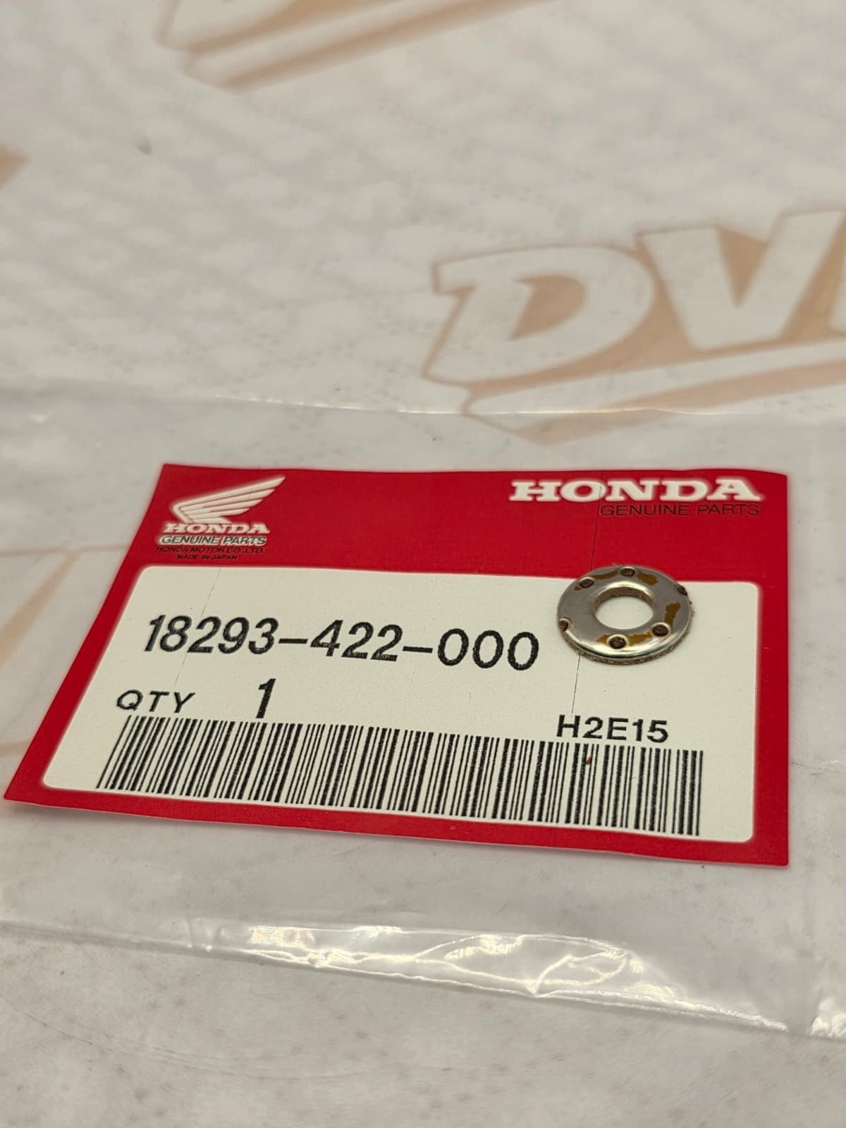 Honda NOS NEW 18293-422-000 Protector Gasket ATC CBX FL FT GL TRX VT