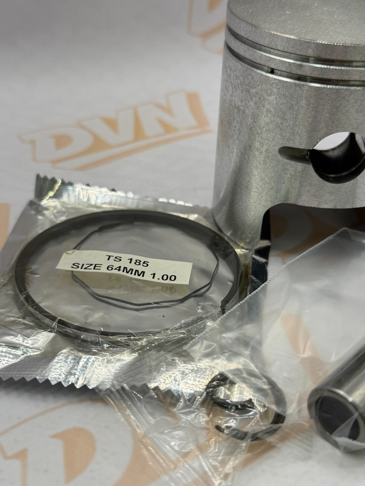 Suzuki 1977-1981 TS185 Piston and Ring Set 1.0mm Oversize 65mm