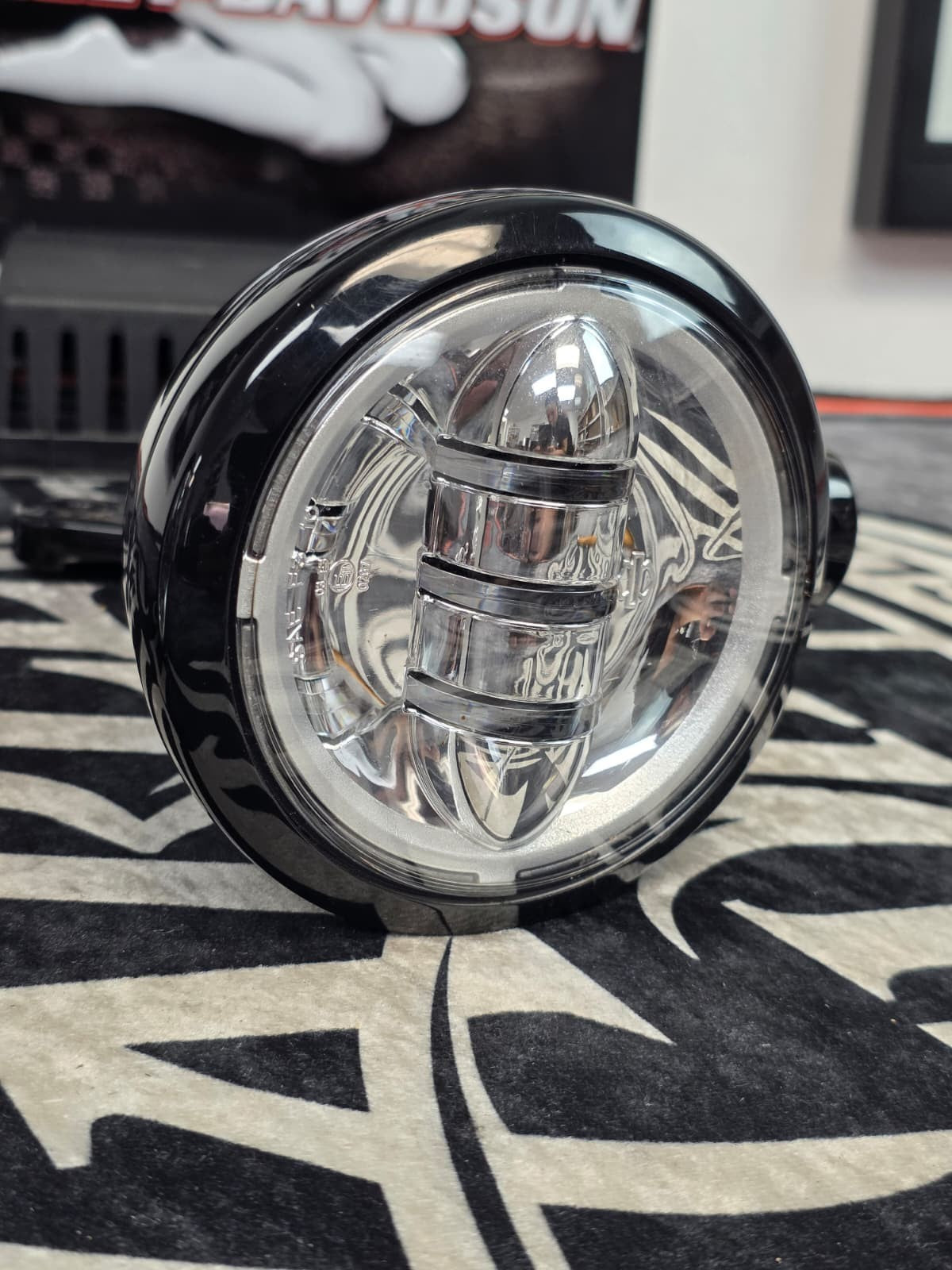 Harley Davison road king  Stree glide  fog passing light kit LED