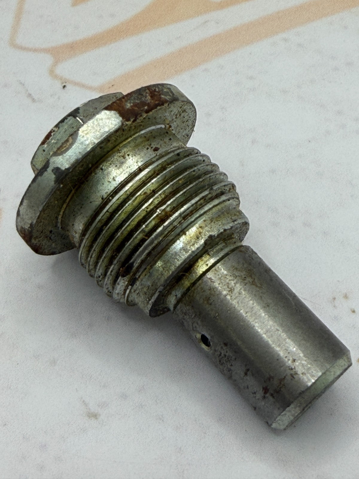 Vintage Used OEM Honda CA95 CB92 Cam Chain Guide Roller Pin Bolt 14615-202-000