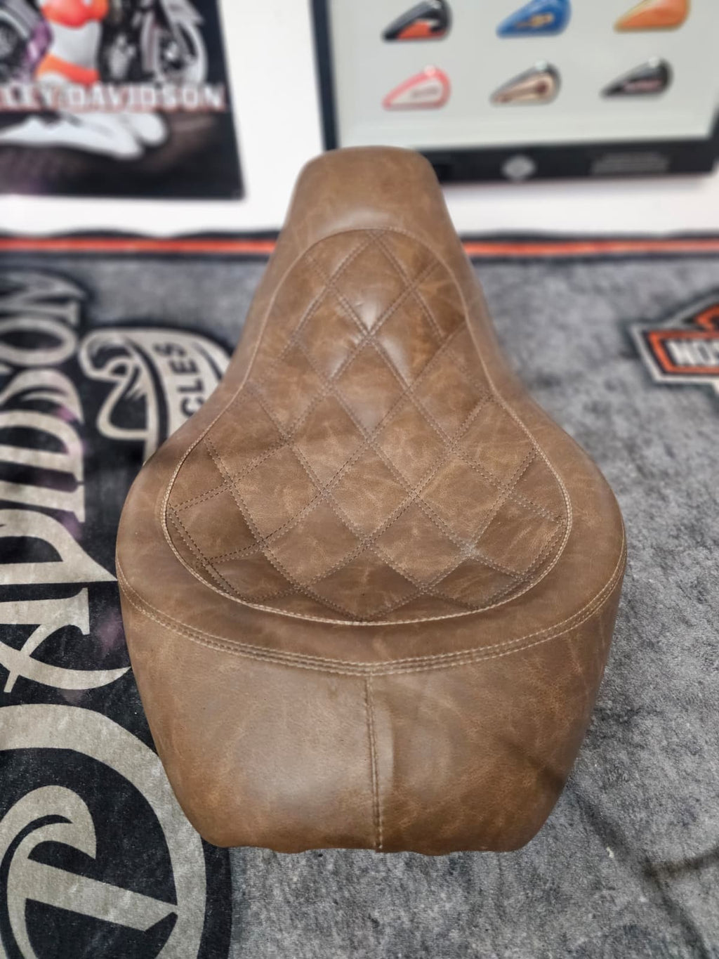 2009-2024HARLEY TOURING MODELS,CORBIN  SOLO SEAT (NO KEYS) HD-FLH-9-H-2