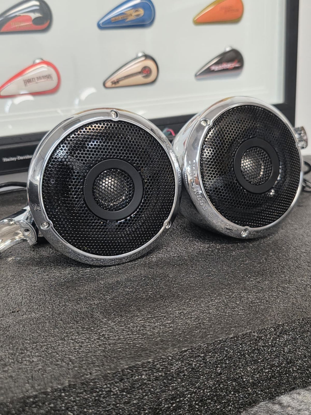 Harley-Davidson SOFTAIL  Boom Audio BT Amp/Spkr Expansion SPEAKERS