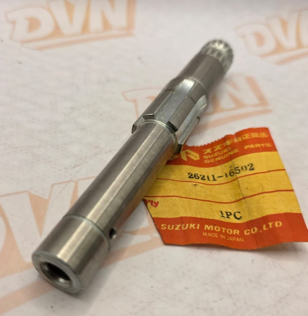 NOS Suzuki TS400 TM400 1973-1975 OEM Transmission Kick Starter Shaft 26211-16502