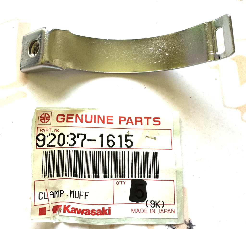 Kawasaki OEM Muffler Cover Clamp 92037-1615