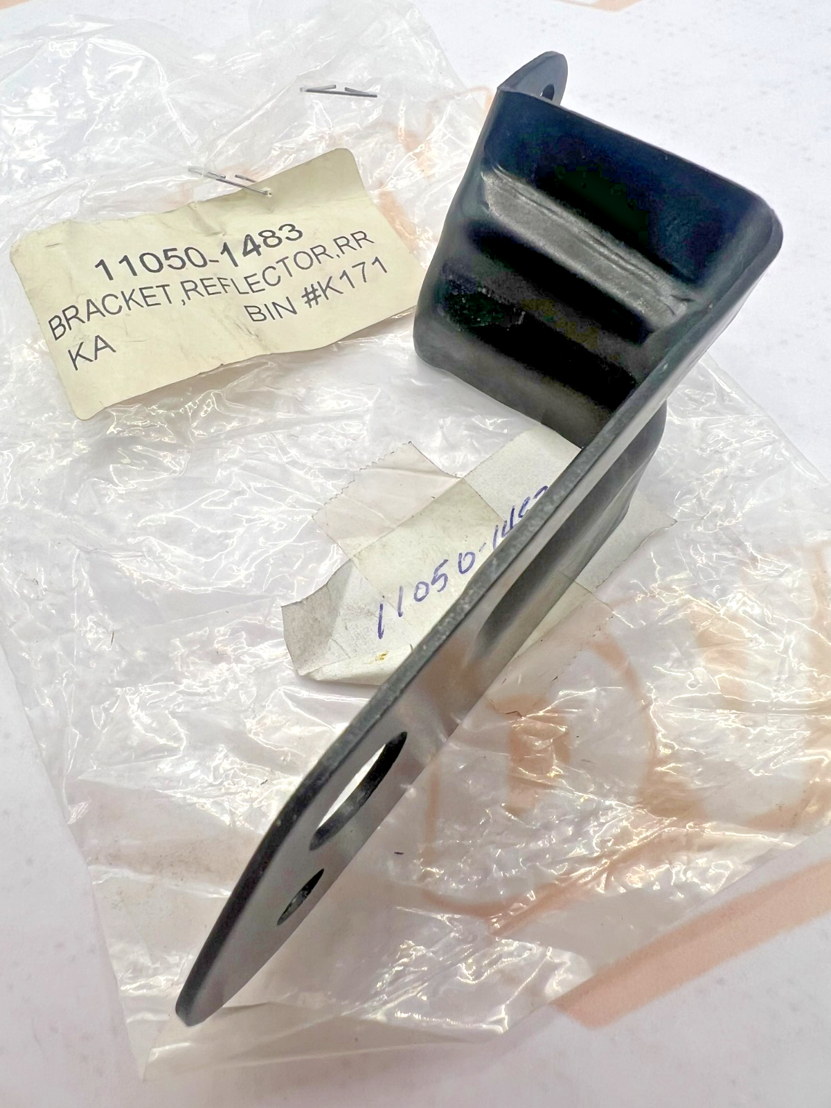 Kawasaki OEM Part 11050-1483 BRACKET,REFLECTOR,RR,