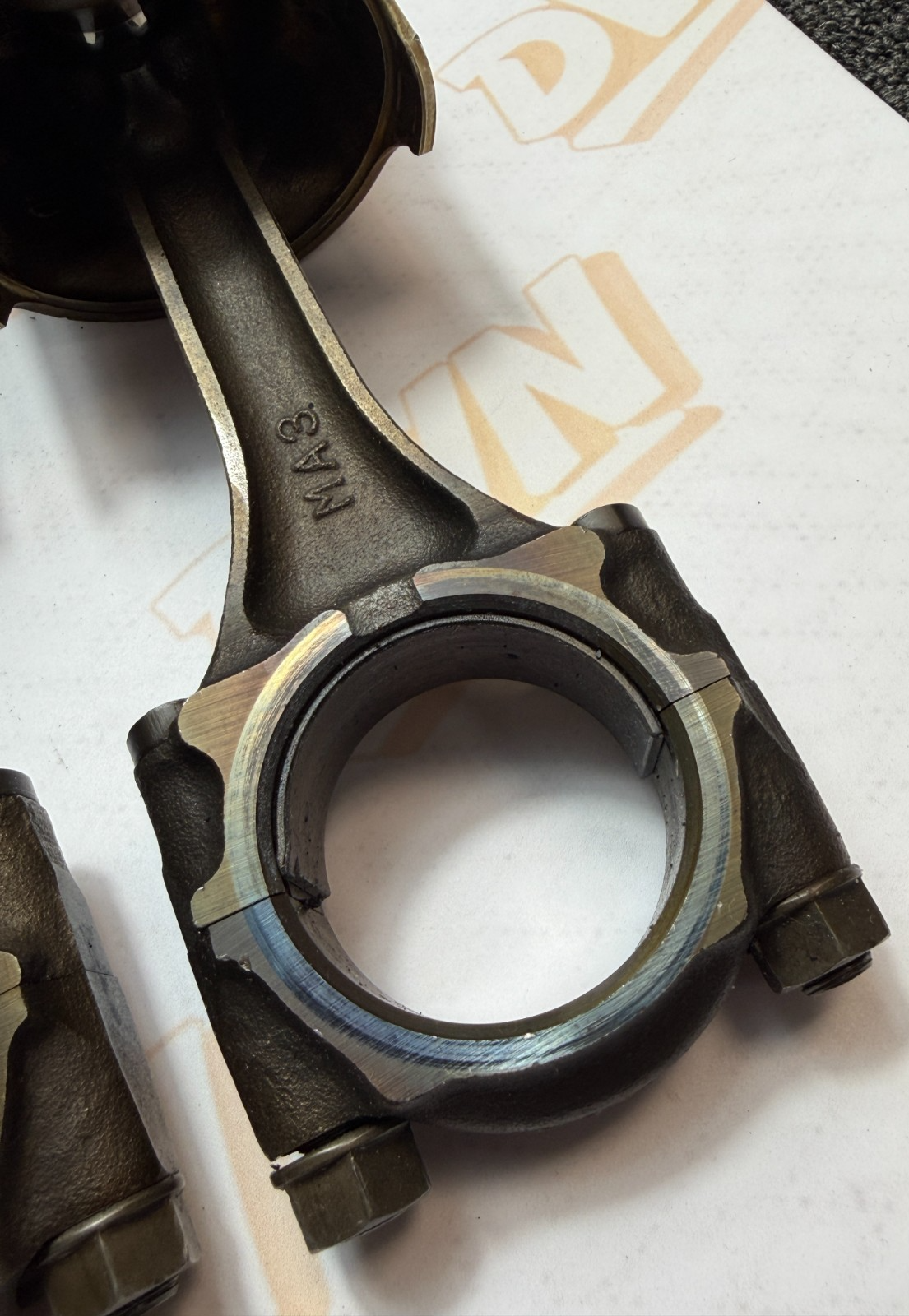 1983 Honda CB1000 OEM Engine Pistons Rings Connecting Rod Assembly 13101-MG1-670