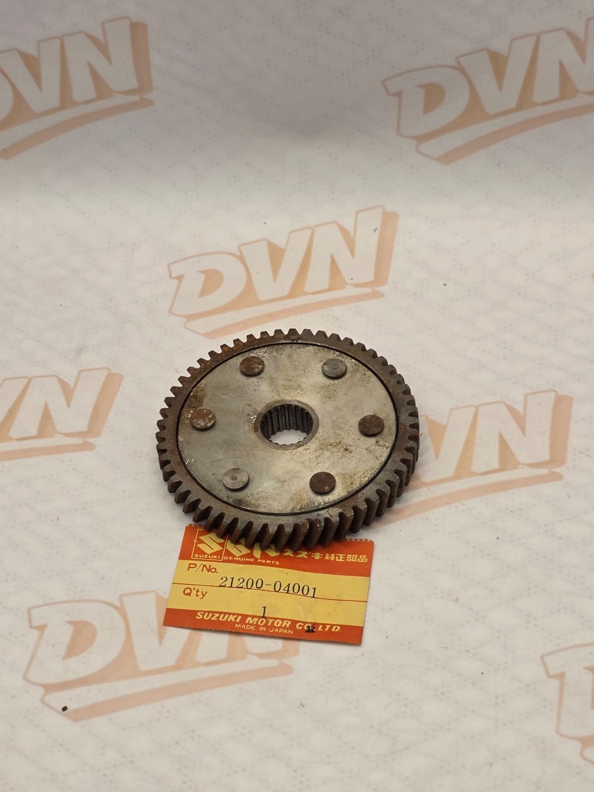 NOS Suzuki OEM Primary Drive Gear 1980-1985 JR50 1983-1984 ALT50 21200-04001