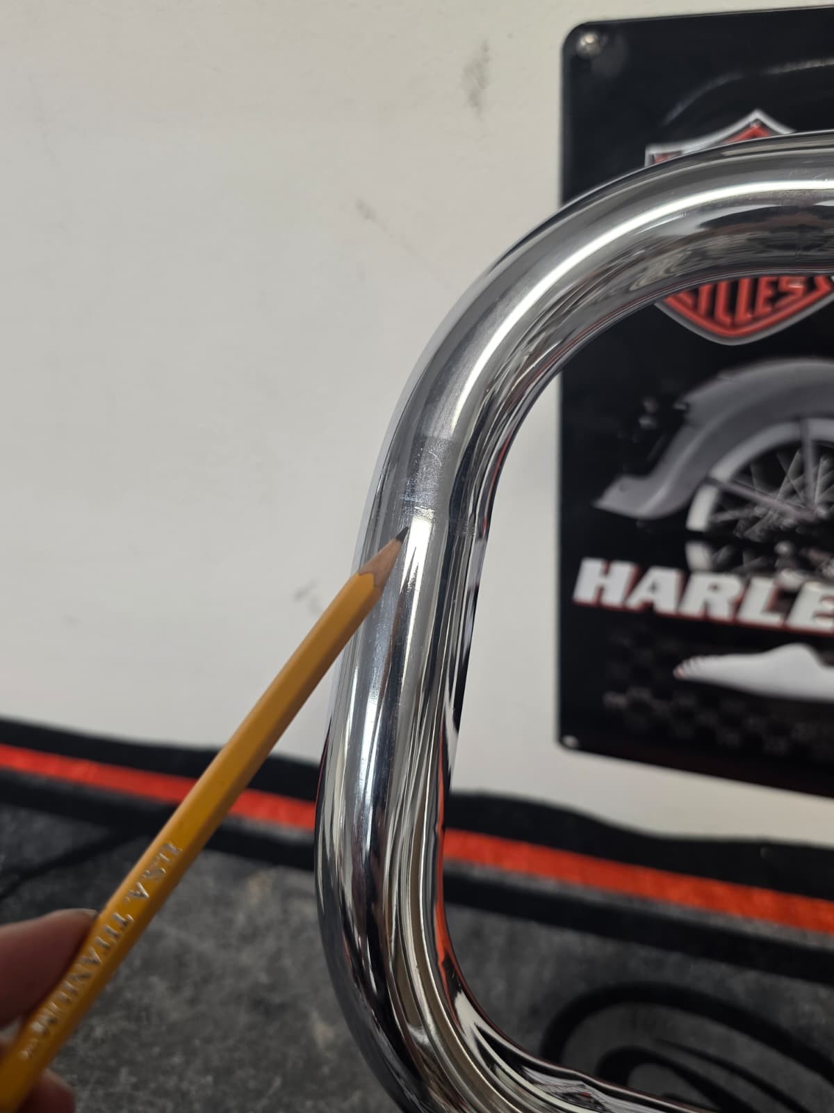 Chrome Highway Crash Bar Engine Guard For 97-08 Harley Touring MODELS OEM