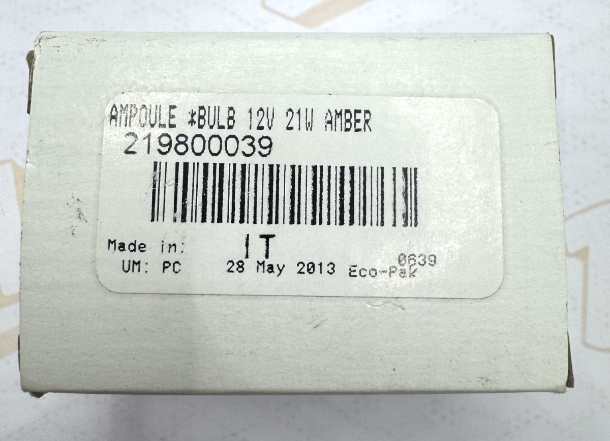 Polaris Bulb, New OEM Part-219800039