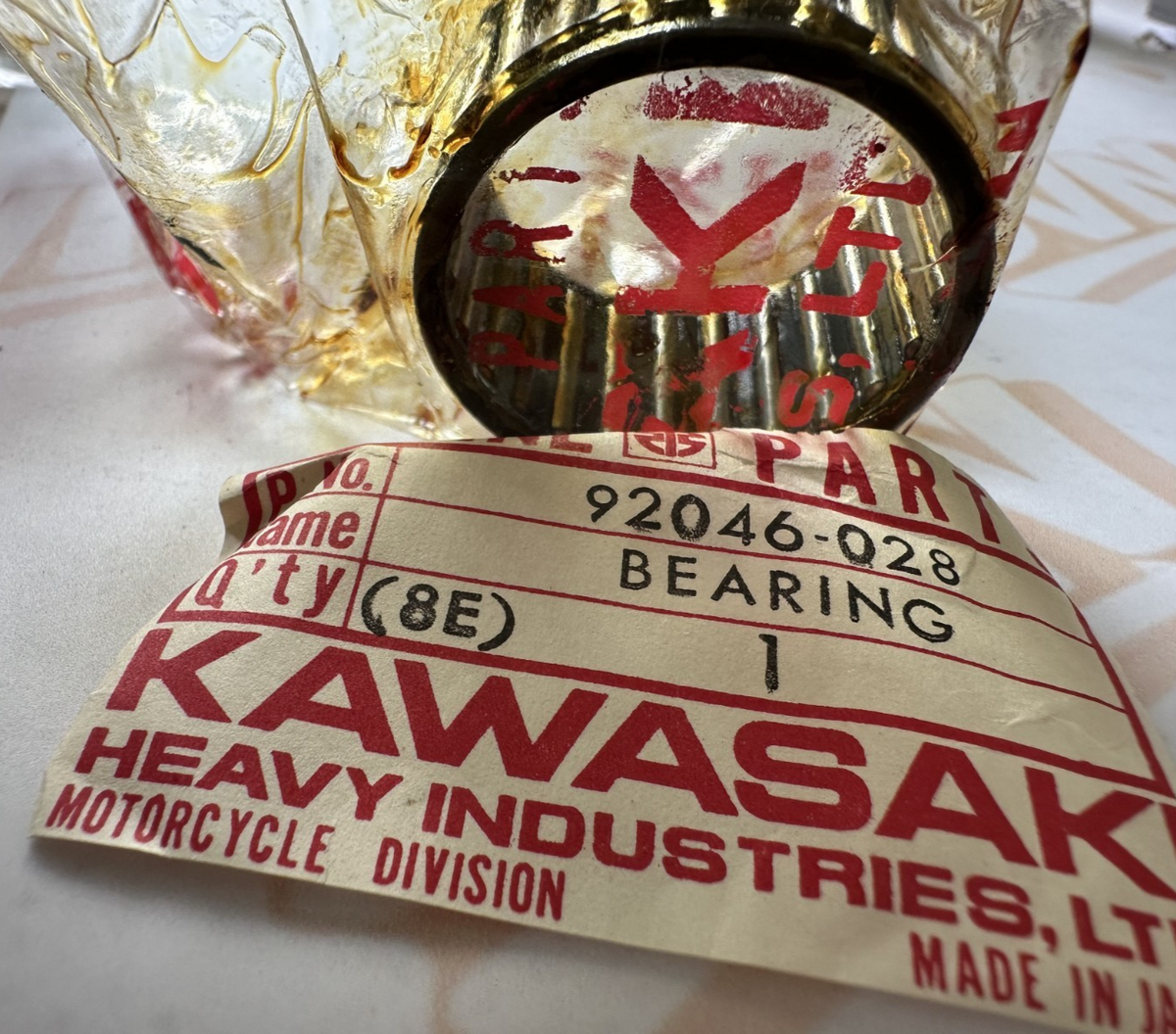 Kawasaki OEM Bearing 92046-028