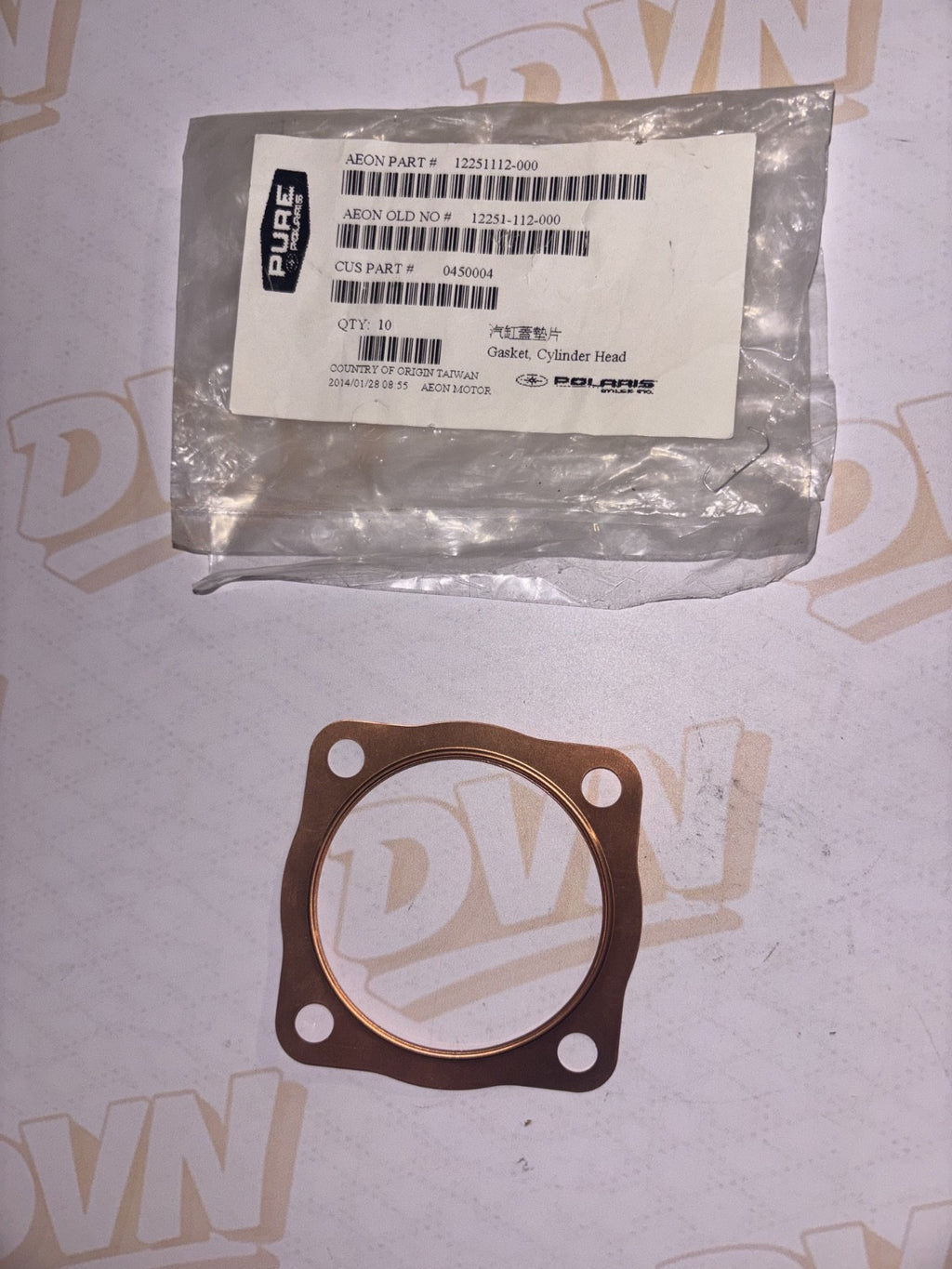 New OEM Polaris 0450004 Cylinder Head Gaskets