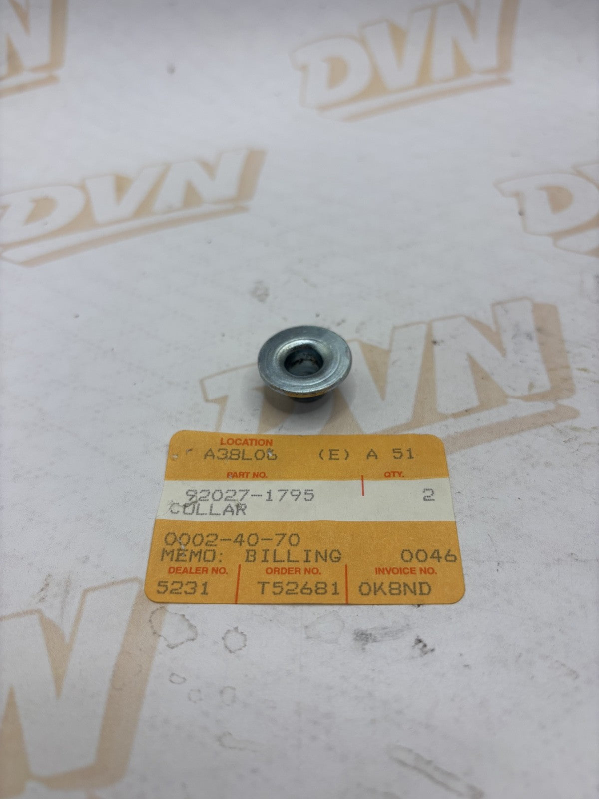 New OEM Kawasaki 92027-1795 Collar NOS