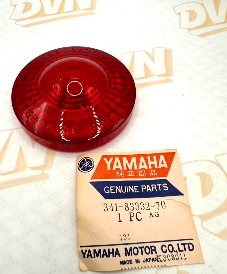 NOS Yamaha (RED) Flasher Lens TX RD OEM 341-83332-70-00