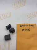 NOS Kawasaki KS125 KE125 KD125 74-75 Genuine TOTAL OF 3 Rubber Damper 92075-220