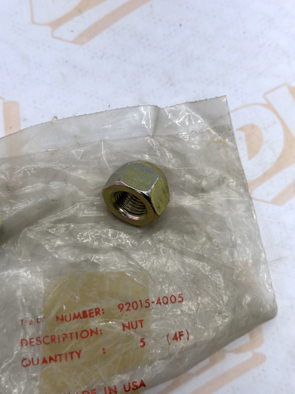 NEW Genuine Kawasaki OEM Nut 92015-4005