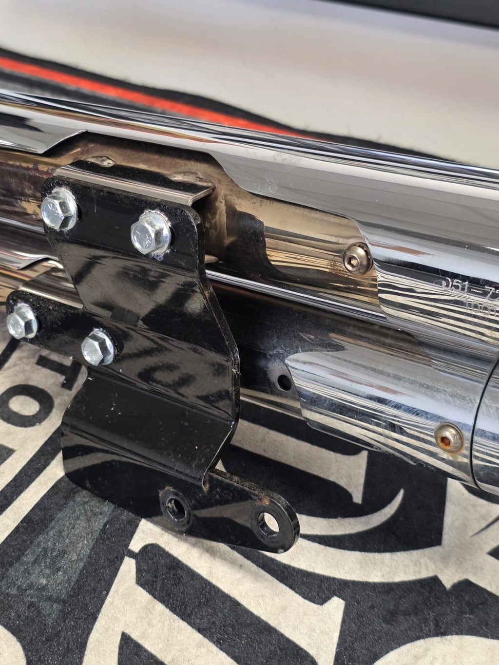 HARLEY-DAVIDSON SPRINGER SOFTAIL  EFI COMPLETE EXHAUST SYSTEM PIPE SUPERTRAPP
