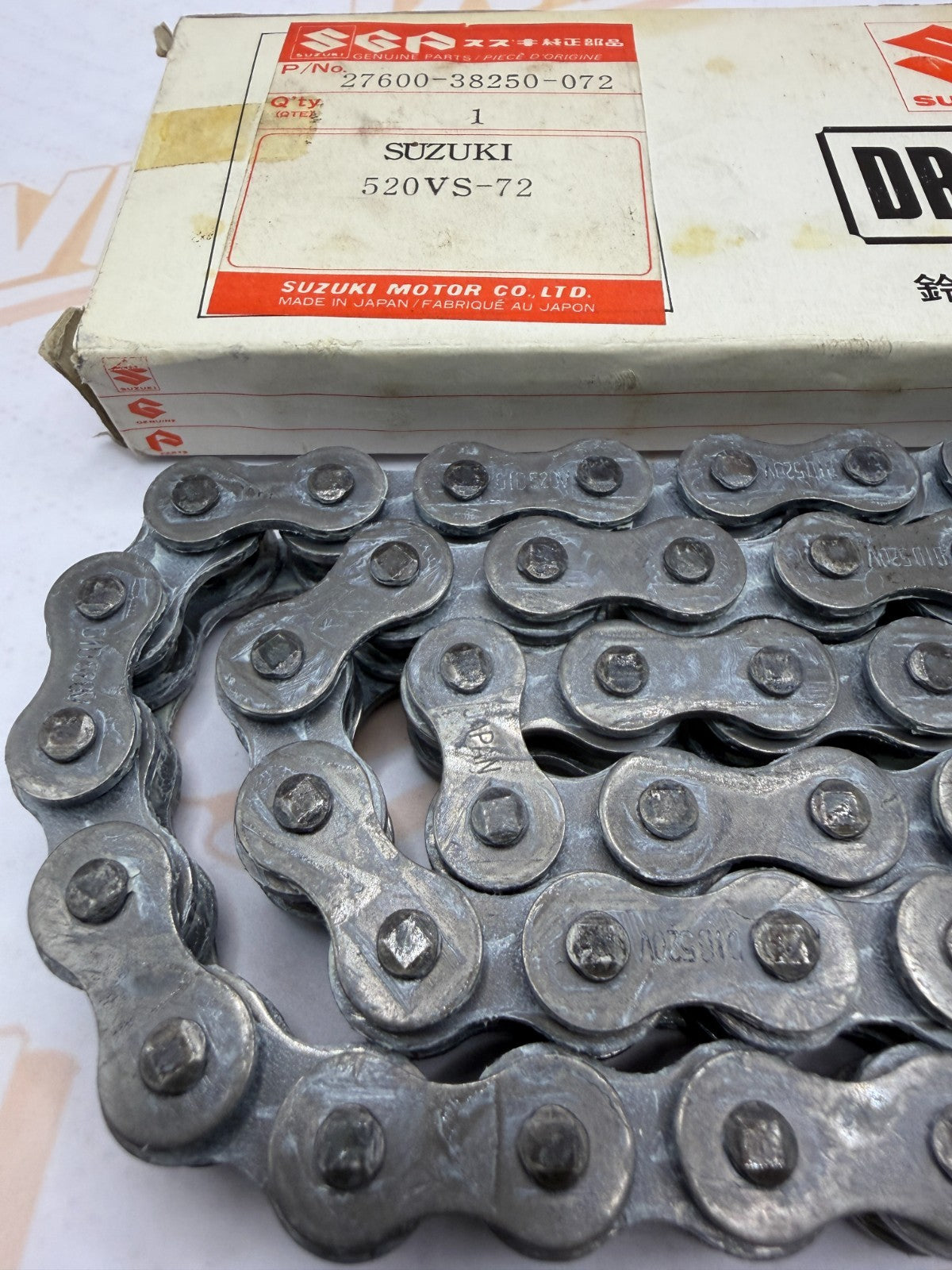 520VS-72 CHAIN DRIVE SUZUKI OEM 27600-38250-072