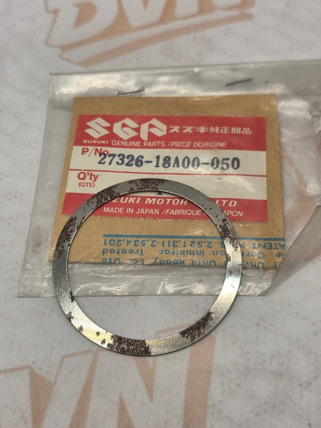 Suzuki 27326-18A00-050 Shim Gear Final Drive .050 1986-87 LTF230 Quad Runner