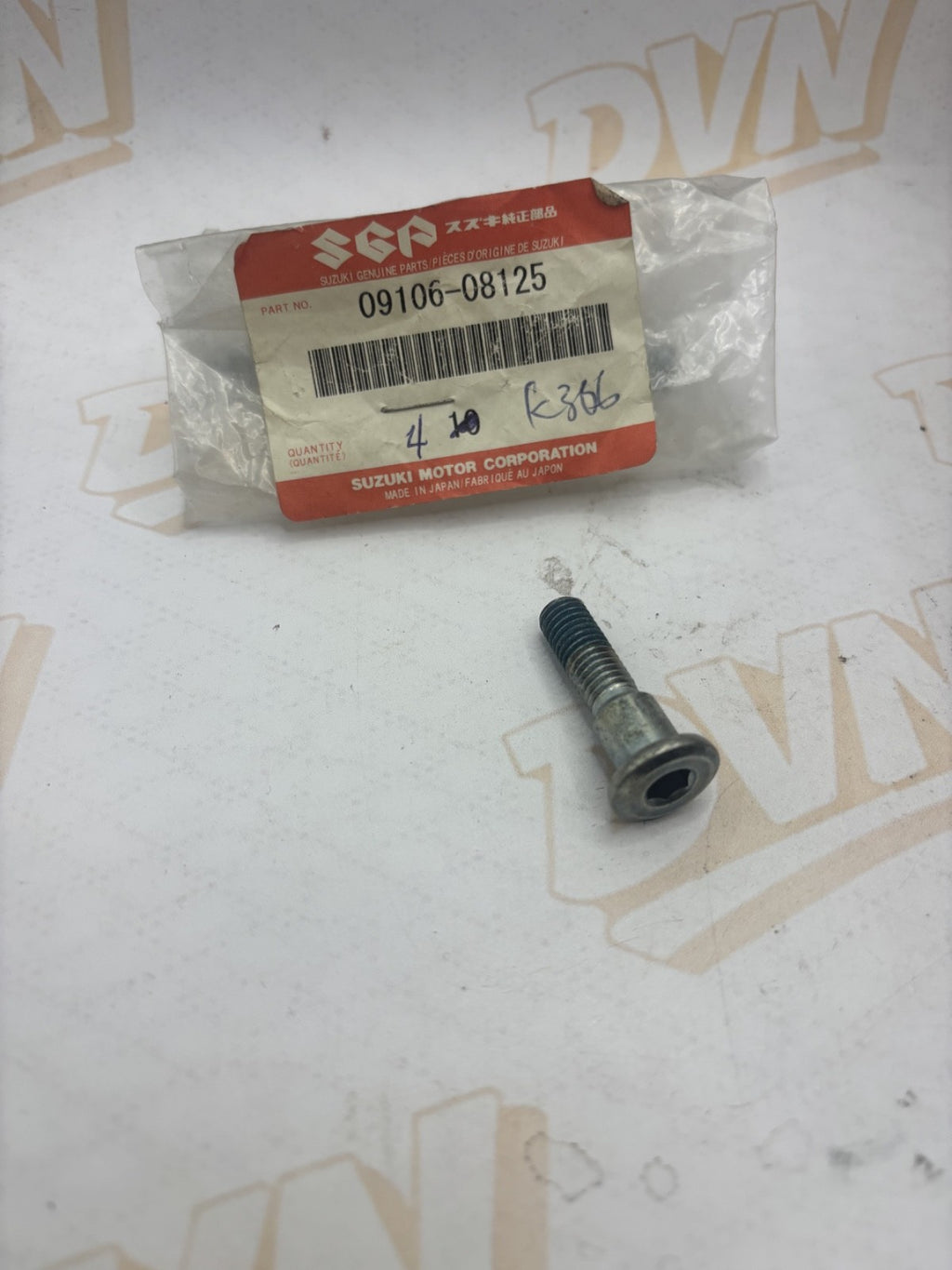 Suzuki NOS NEW 09106-08125 Bolt 8x33 GS GSF GSX GSF RF TL VL VS VZ