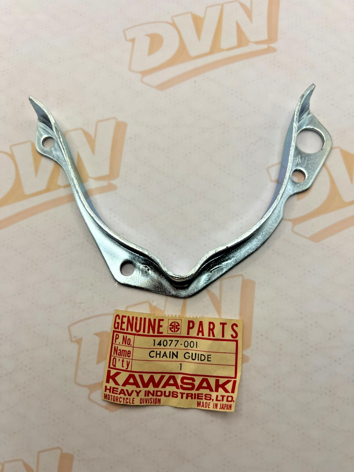 Kawasaki NOS NEW 14077-001 Chain Guide F9 350