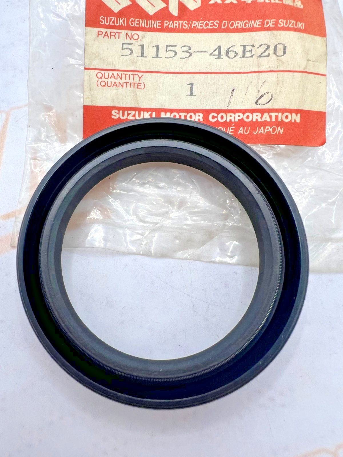 OEM Suzuki 51153-46E20 Oil Seal NOS