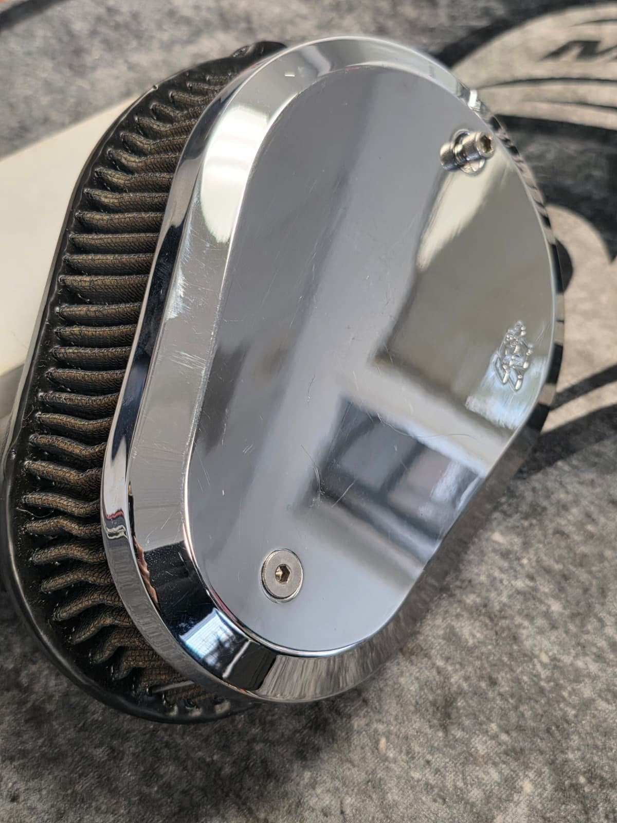 K&N High Flow Air Charger Intake Harley 00-15 Softail; 99-17 Dyna; 99-07Touring