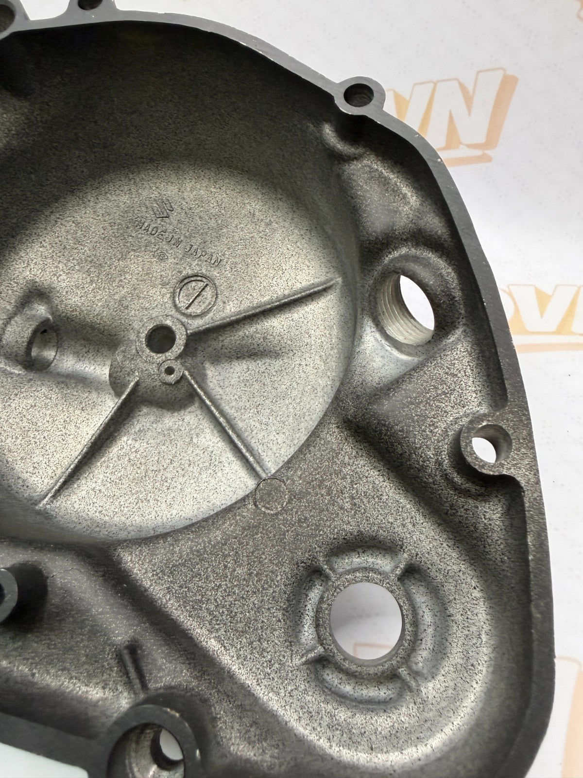 NOS 1975 Suzuki TC125 OEM Clutch Cover Engine Side Cover Assy 11300-28860
