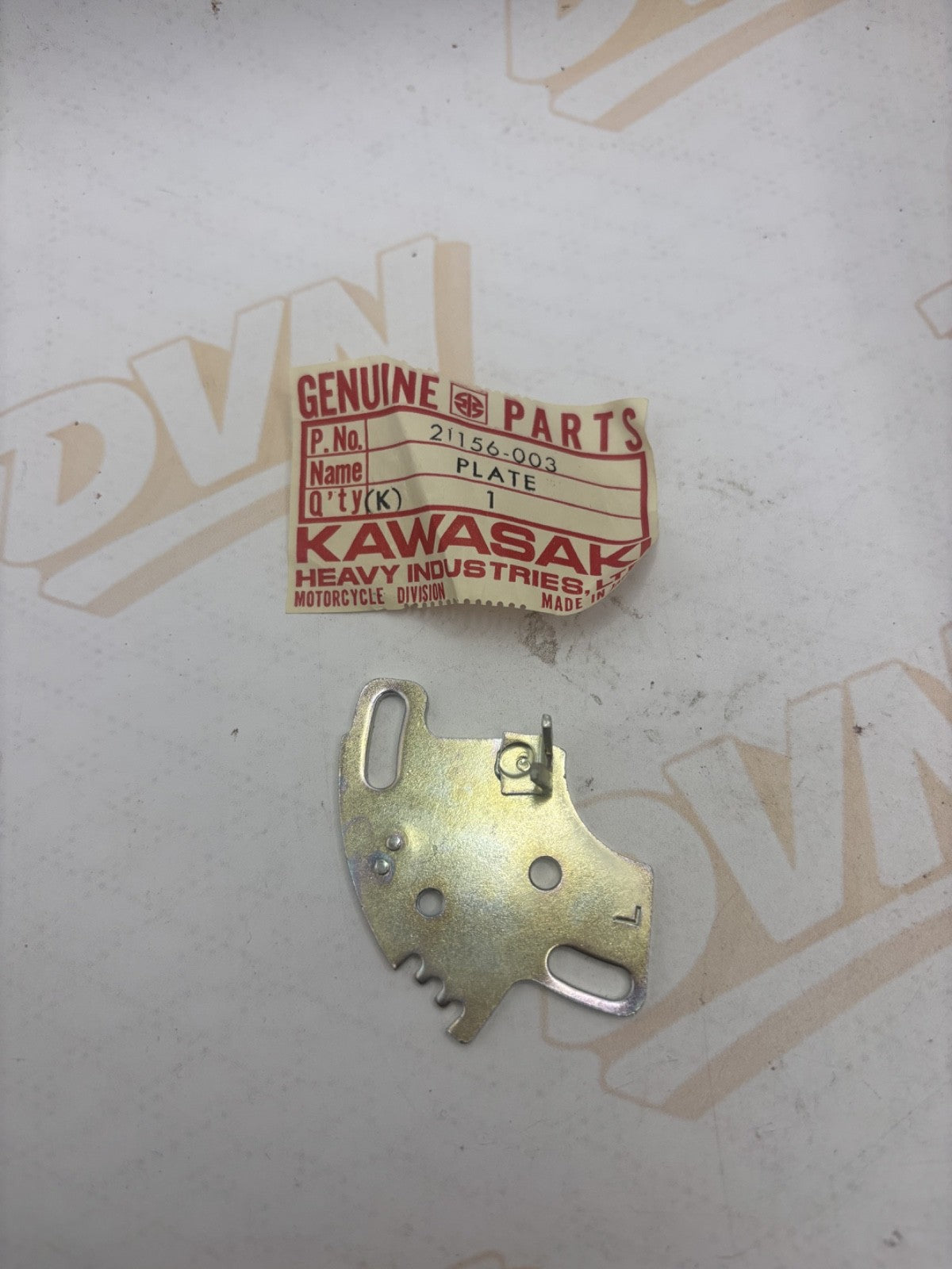 Kawasaki NOS NEW 21156-003 Left Contact Breaker Plate S1 S2 S3 KH KH400 KH250