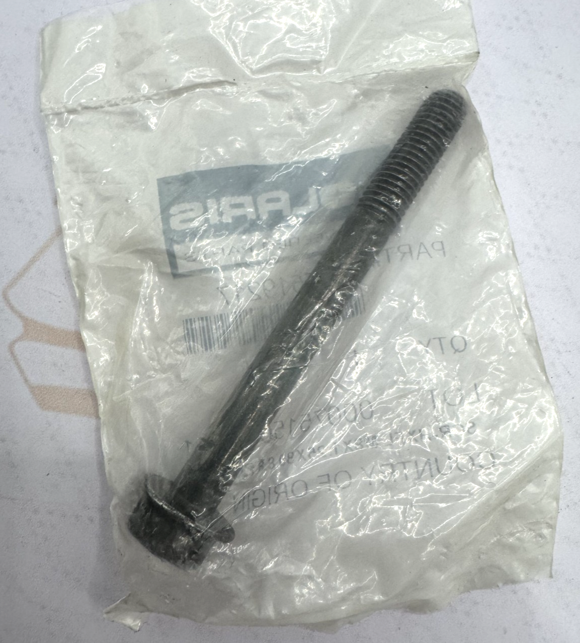 Polaris Hex Flange Screw, 8 mm x 1.25 mm x 80 mm, for RANGER Models - 7519217