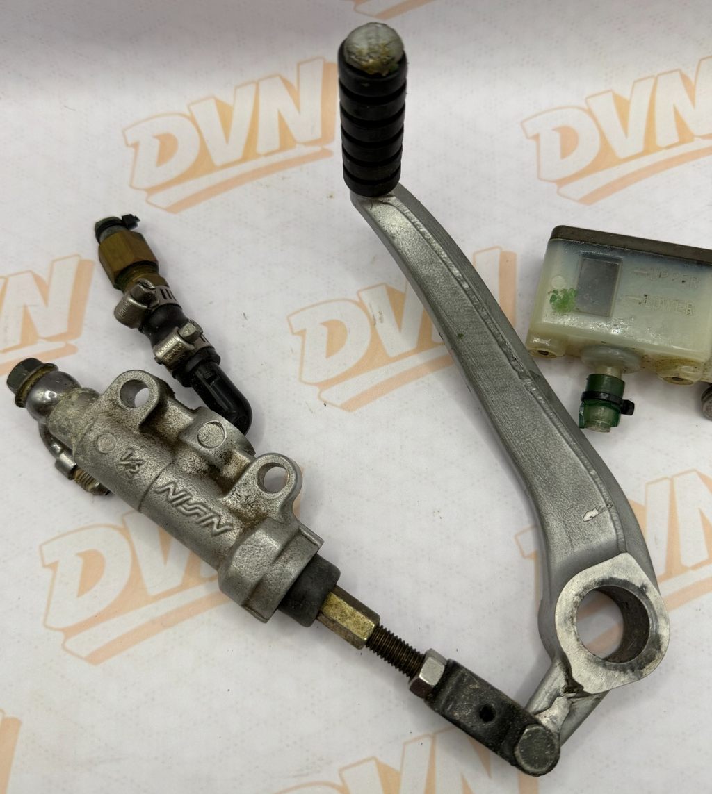 13-18 Honda CB500 F/X CBR500R Rear brake Master Cylinder Pedal OEM 43510-MGZ-D01